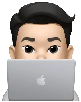 Creative developer 3D head portrait